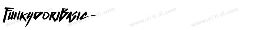 FunkydoriBasic字体转换
