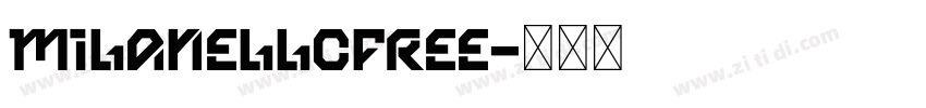 MilanelloFree字体转换