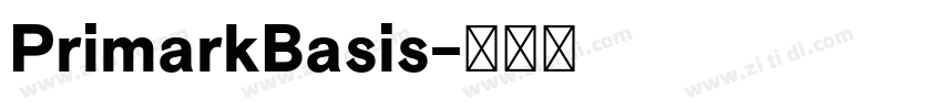 PrimarkBasis字体转换