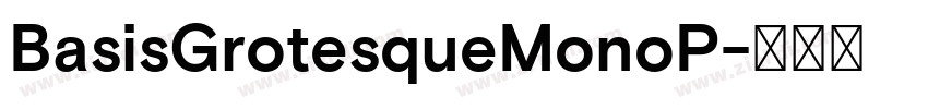 BasisGrotesqueMonoP字体转换
