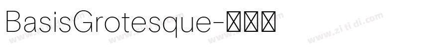 BasisGrotesque字体转换 BasisGrotesque字体转换