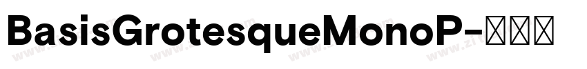 BasisGrotesqueMonoP字体转换