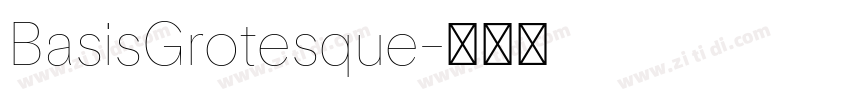 BasisGrotesque字体转换 BasisGrotesque字体转换