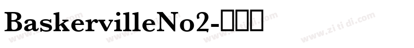 BaskervilleNo2字体转换