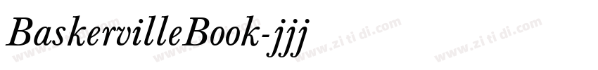 BaskervilleBook字体转换 BaskervilleBook字体转换