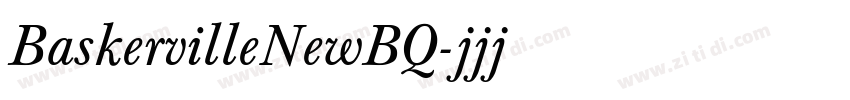 BaskervilleNewBQ字体转换 BaskervilleNewBQ字体转换