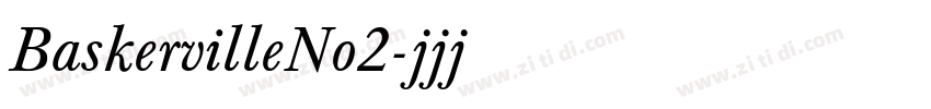 BaskervilleNo2字体转换