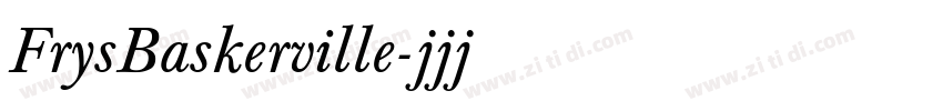 FrysBaskerville字体转换