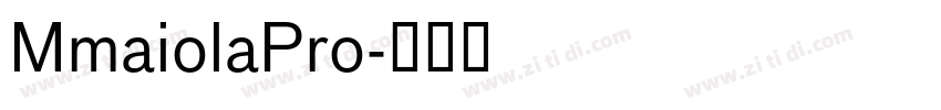 MmaiolaPro字体转换