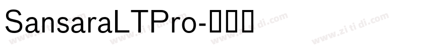 SansaraLTPro字体转换