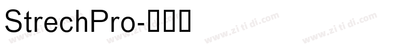 StrechPro字体转换
