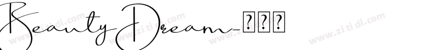 BeautyDream字体转换