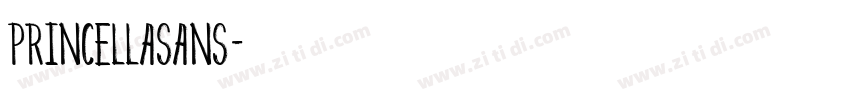 PrincellaSans字体转换