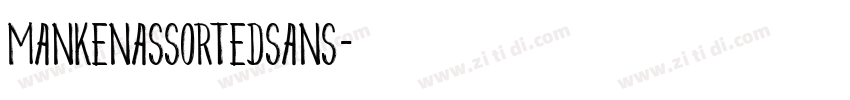 MankenAssortedSans字体转换 MankenAssortedSans字体转换