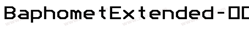 BaphometExtended字体转换