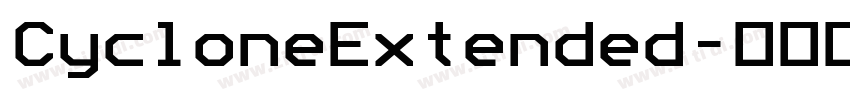 CycloneExtended字体转换