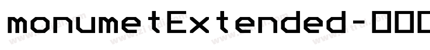 monumetExtended字体转换