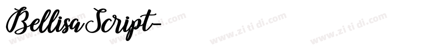 BellisaScript字体转换