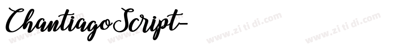 ChantiagoScript字体转换