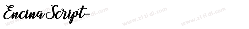 EncinaScript字体转换 EncinaScript字体转换
