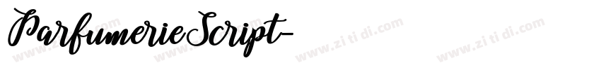 ParfumerieScript字体转换