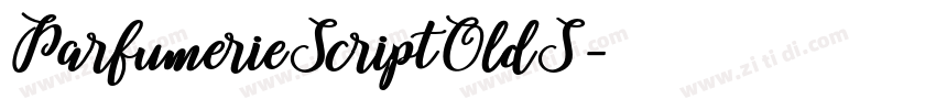 ParfumerieScriptOldS字体转换