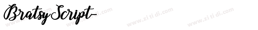 BratsyScript字体转换