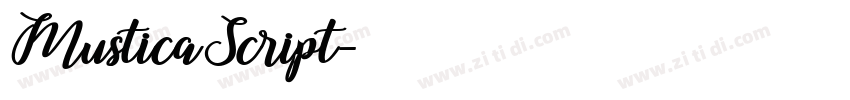 MusticaScript字体转换