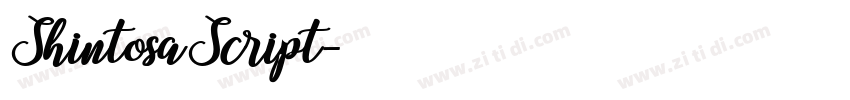 ShintosaScript字体转换