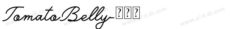 TomatoBelly字体转换