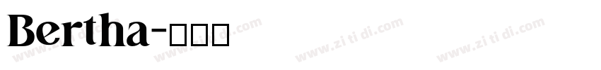 Bertha字体转换