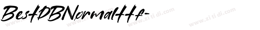 BestDBNormalttf字体转换