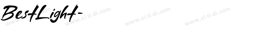 BestLight字体转换