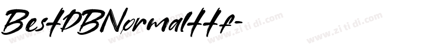 BestDBNormalttf字体转换