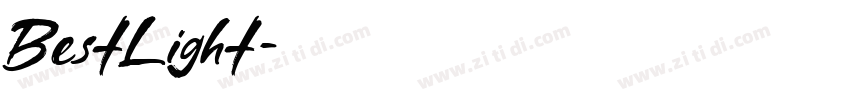 BestLight字体转换