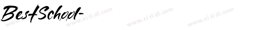 BestSchool字体转换