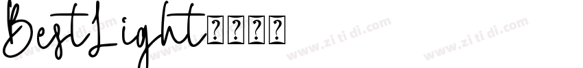 BestLight字体转换