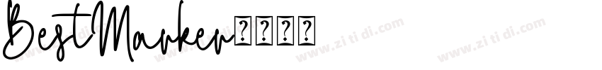 BestMarker字体转换