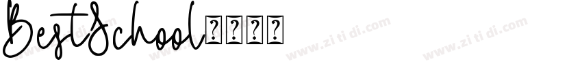 BestSchool字体转换