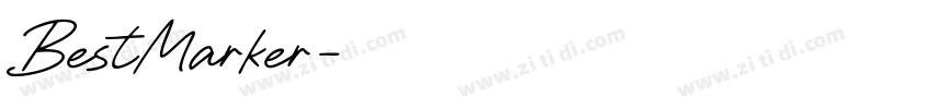 BestMarker字体转换