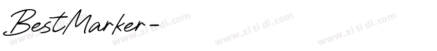 BestMarker字体转换
