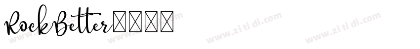 RockBetter字体转换