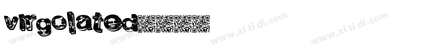 virgolated字体转换