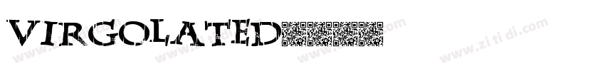 virgolated字体转换