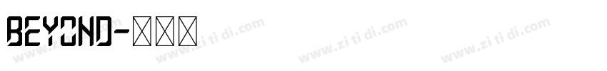 Beyond字体转换