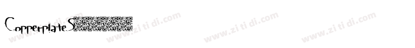 CopperplateS字体转换