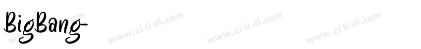 BigBang字体转换