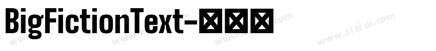 BigFictionText字体转换