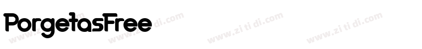 PorgetasFree字体转换