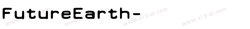 FutureEarth字体转换